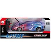 Auto na radio ze świtłem i dźwiękiem