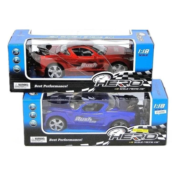 Auto sportowe R/C 4 funkcje 1:18 MIX