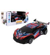 Uliczne szaleństwo - Samochód niebieski sport