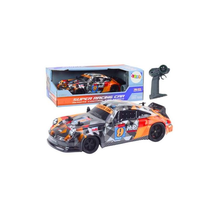 Autko RC 1:18 pomarańczowe