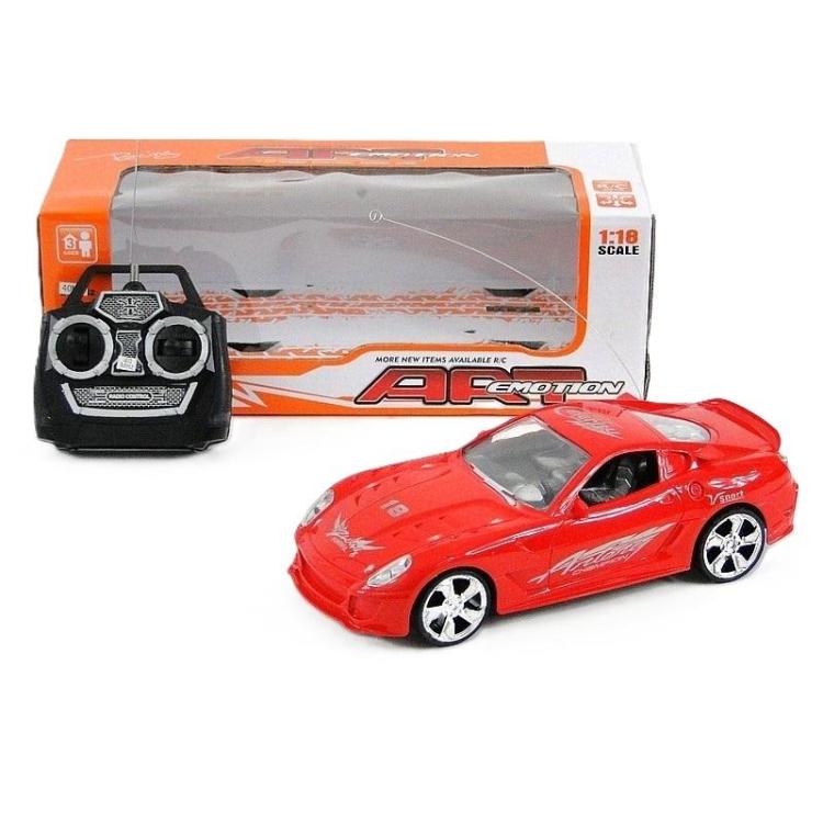Auto sportowe R/C 4 funkcje 1:18