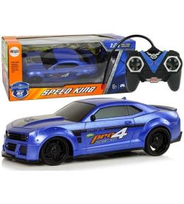 Auto sportowe 1:24 zdalnie sterowane niebieskie