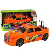 Wyścigówka 1:16 z dźwiękiem pomarańczowa