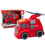 Wóz strażacki z armatką czerwony światło dźwięk