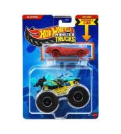 Hot Wheels Monster Trucks Pojazd 1:64 + Autko