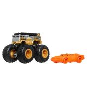 Hot Wheels Monster Trucks Pojazd 1:64 + Autko