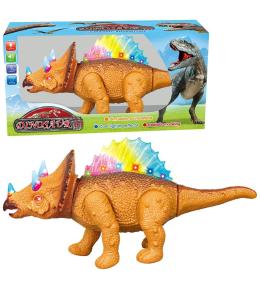 Dinozaur chodzący na baterie z głosem