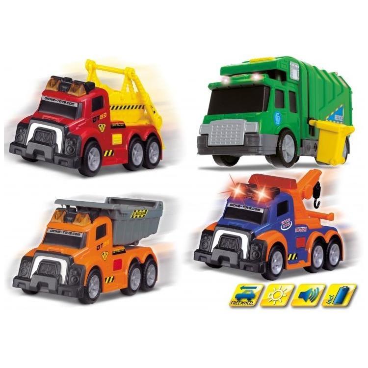 Mix małych pojazdów miejskich, 4 rodzaje