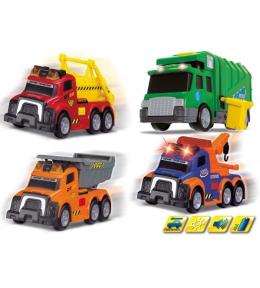 Mix małych pojazdów miejskich, 4 rodzaje