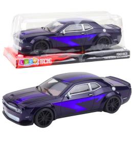 Wyścigówka z napędem frykcyjnym ciomnofioletowa