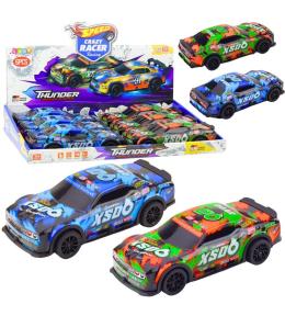 Wyścigówka z mapędem światłem i dźwiękiem MIX