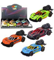 Wyścigówka z napędem światło dżwięk dym MIX