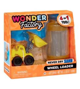 Wonder Factory Never Dry Sand - Brown + Loader