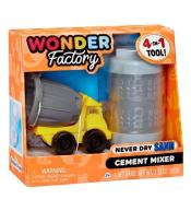 Wonder Factory Never Dry Sand - Blue +Cement Mixer