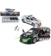 Policja ze światłem i dźwiękiem mix