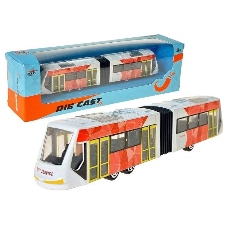 Tramwaj przegubowy metalowy