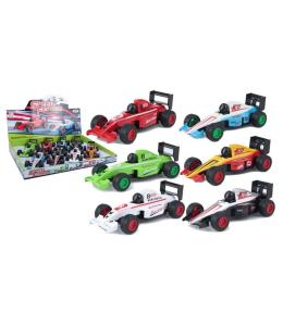 Wyścigówka metal pull back MIX