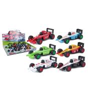 Wyścigówka metal pull back MIX