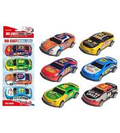 Resoraki metalowe autka 4szt MIX