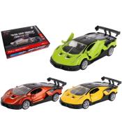 Samochód metalowy 1:32 napęd Super Sport No.3 mix
