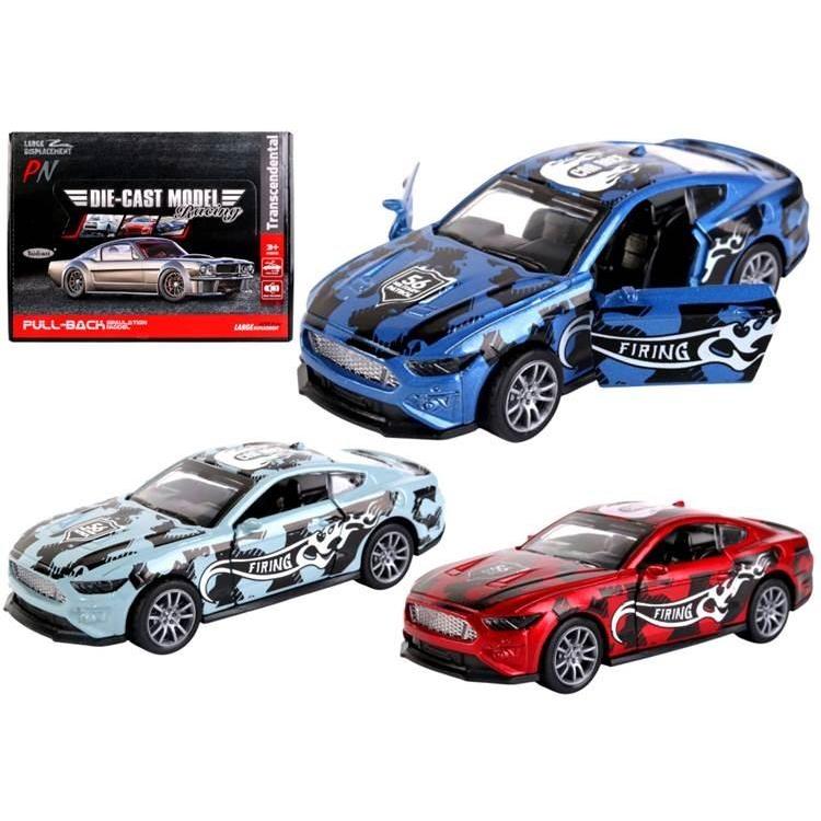 Samochód metalowy 1:32 napęd sport No.3 mix