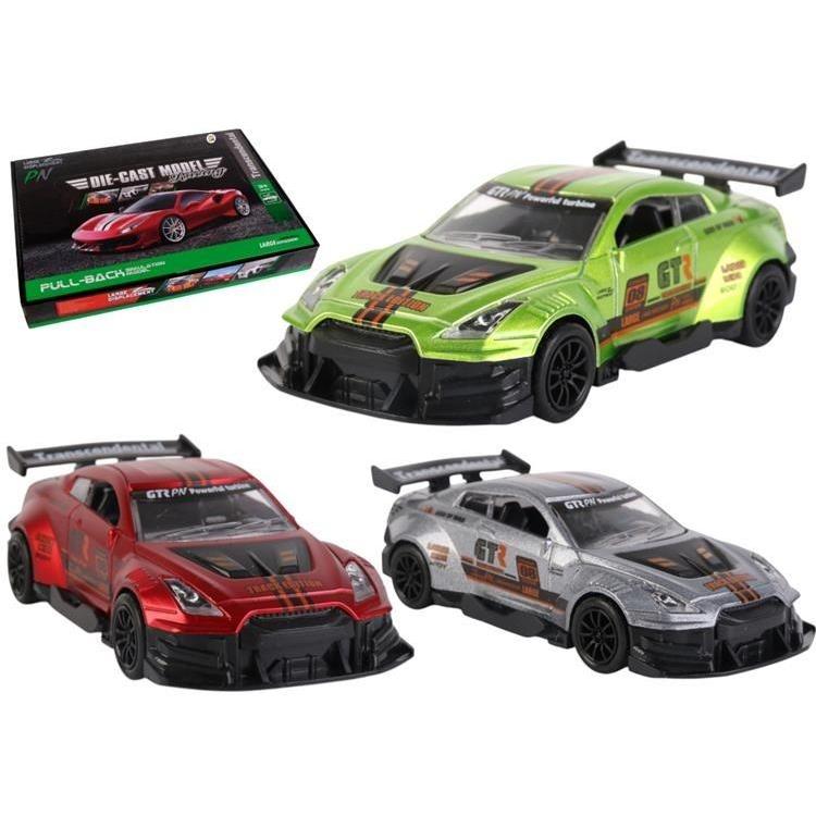 Samochód metalowy 1:36 napęd Super Sport No.1 mix