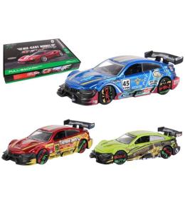 Samochód metalowy 1:36 napęd Super Sport No.2 mix