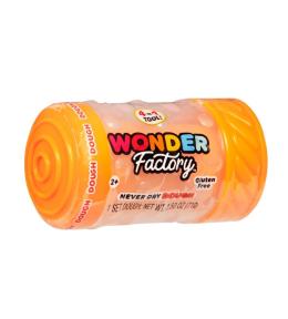 Wonder Factory Never Dry Dough Singles - Orange