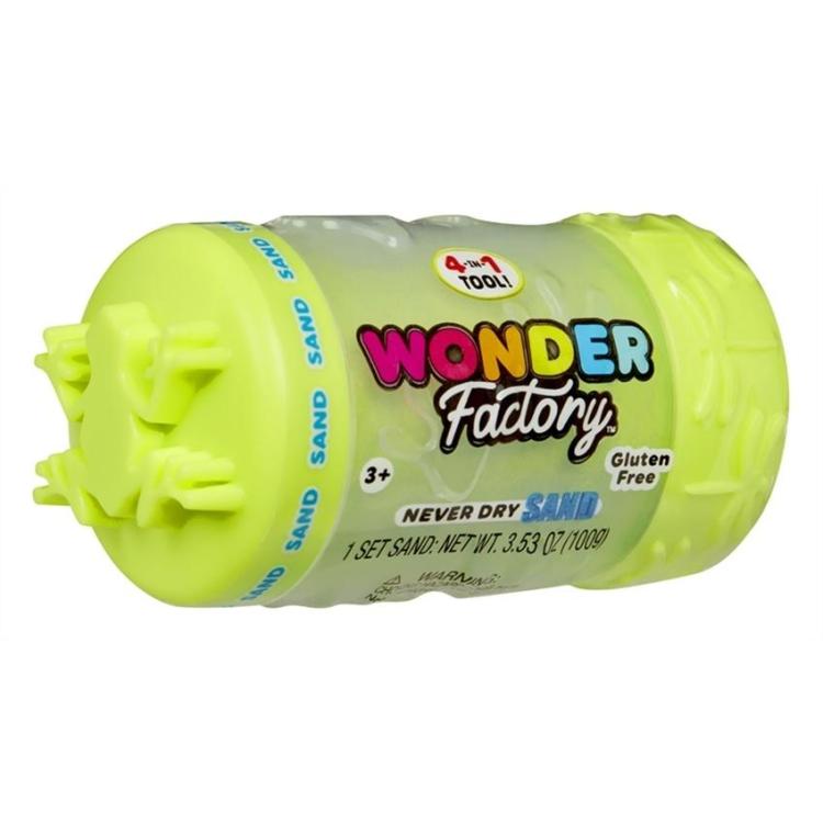 Wonder Factory Never Dry Sand Singles - Lime Green