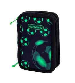 Piórnik Jumbo potrójny z wyp Neo Footbal ASTRA