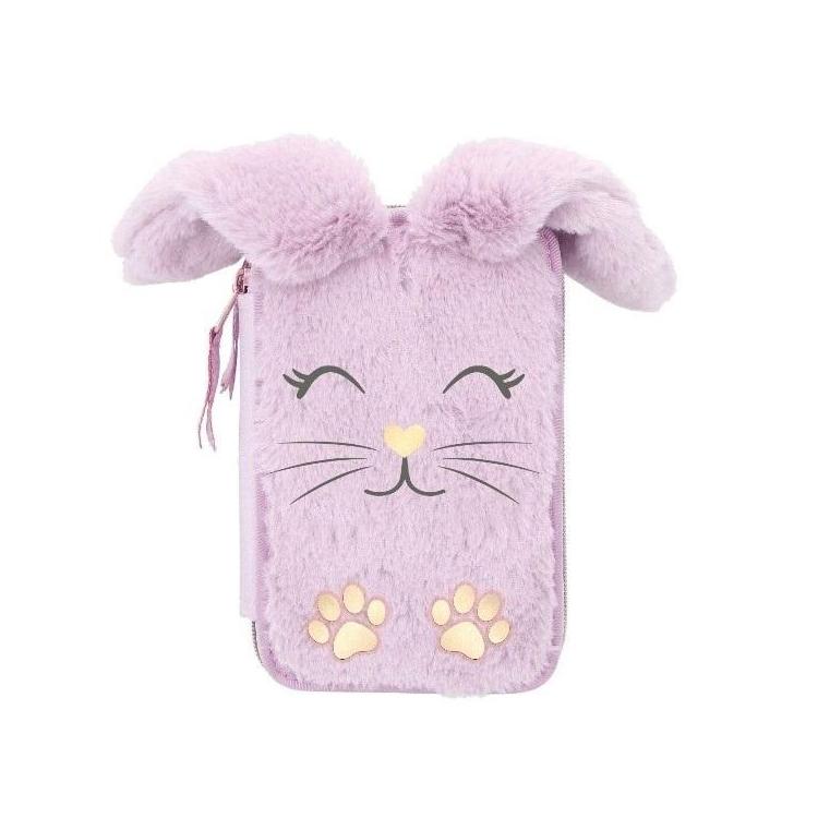 Piórnik poj z wyp Astrabag Fluffy Bunny AC11 ASTRA