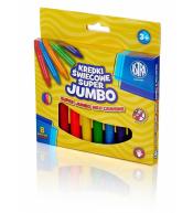 Kredki świecowe Jumbo 8 kolorów ASTRA