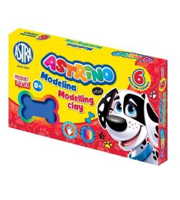 Modelina 6 kolorów Astrino ASTRA