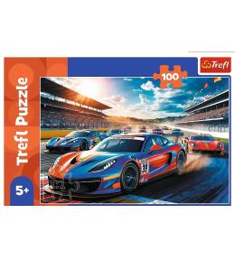 Puzzle 100 Szybka wyścigówka TREFL