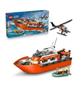 LEGO(R) CITY 60504 Łódź ratunkowa i helikopter
