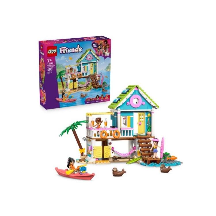 LEGO(R) FRIENDS 42699 Domek na plaży z fokami