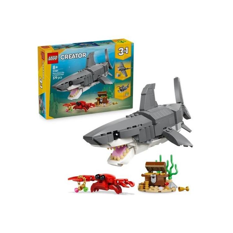 LEGO(R) CREATOR 31381 Groźny rekin i skrzynia...