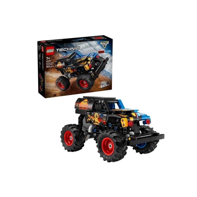 LEGO(R) TECHNIC 42219 Monster Jam Grave Digger Ogień