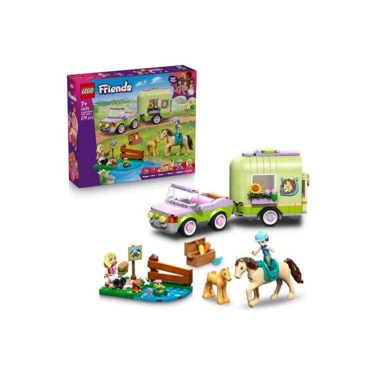 LEGO(R) FRIENDS 42695 Przyczepa z koniem...