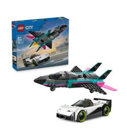 LEGO(R) CITY 60489 Odrzutowiec kontra samochód