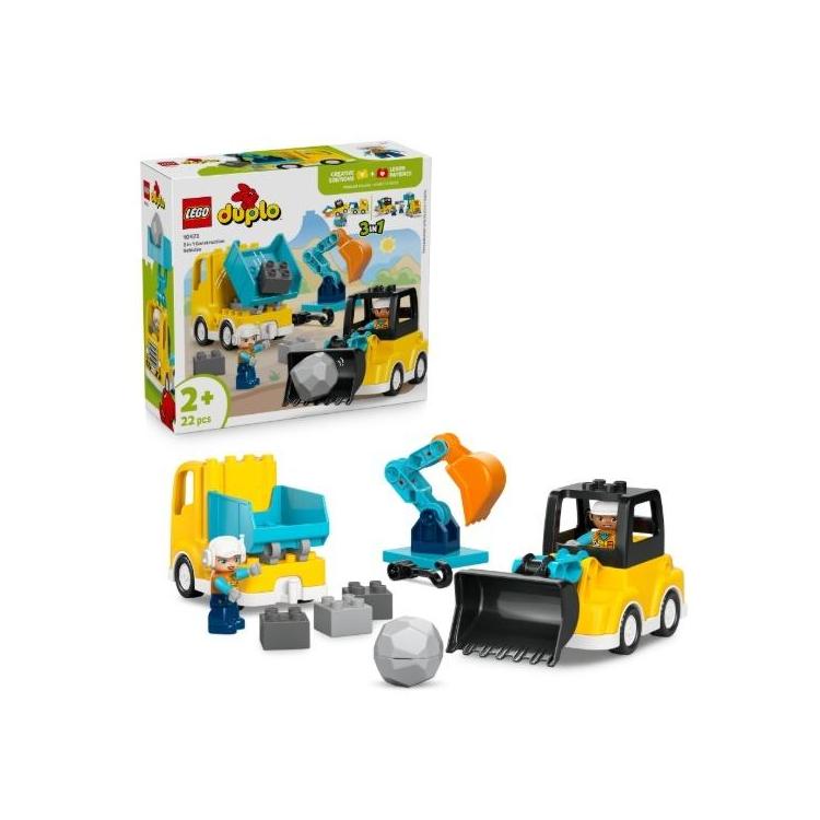 LEGO(R) DUPLO 10475 Maszyny budowlane 3w1