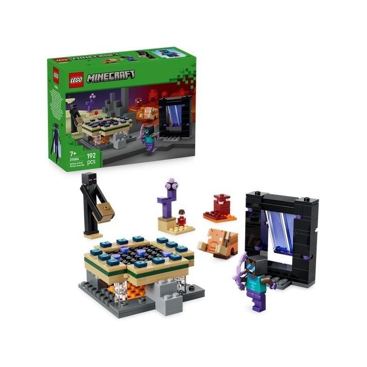 LEGO(R) MINECRAFT 21584 Podróż przez portal netheru