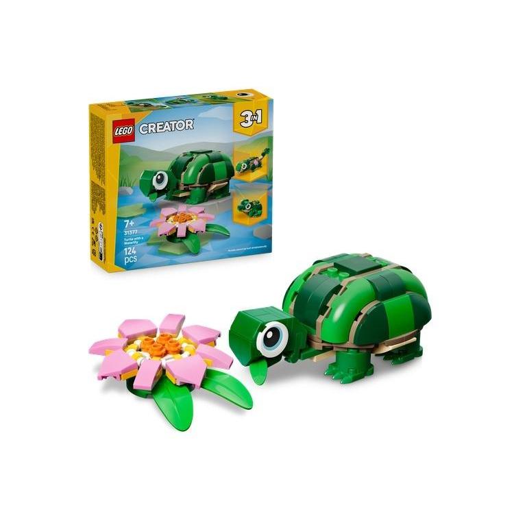 LEGO(R) CREATOR 31377 Żółw i kwiat lilii wodnej