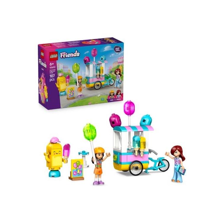 LEGO(R) FRIENDS 42692 Stoisko z lodami i balonami