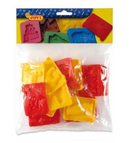Foremki do plasteliny JOVI - Rożne kształty (12 szt.)