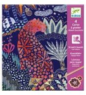 Djeco Wydrapywanka Natura DJ09728 – zestaw kreatywny 4 obrazki