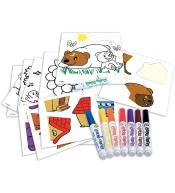 Crayola: Mini Kids - Mój pierwszy zestaw puzzle i naklejki
