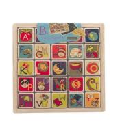 B.Toys Układanka magnetyczna alfabet z tablicą