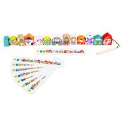 Drewniana nawlekanka Cubika - Księżniczki